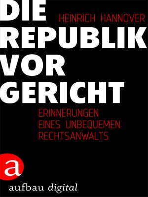 cover image of Die Republik vor Gericht 1954-1995